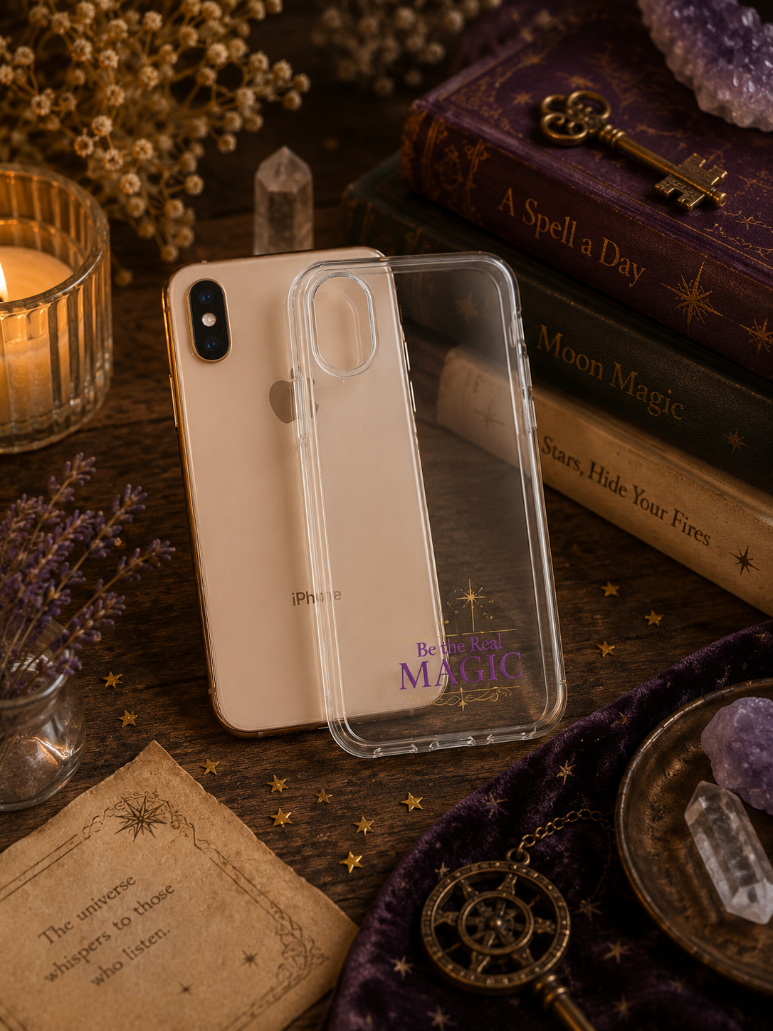 Cover iPhone® trasparente BetheRealMagic