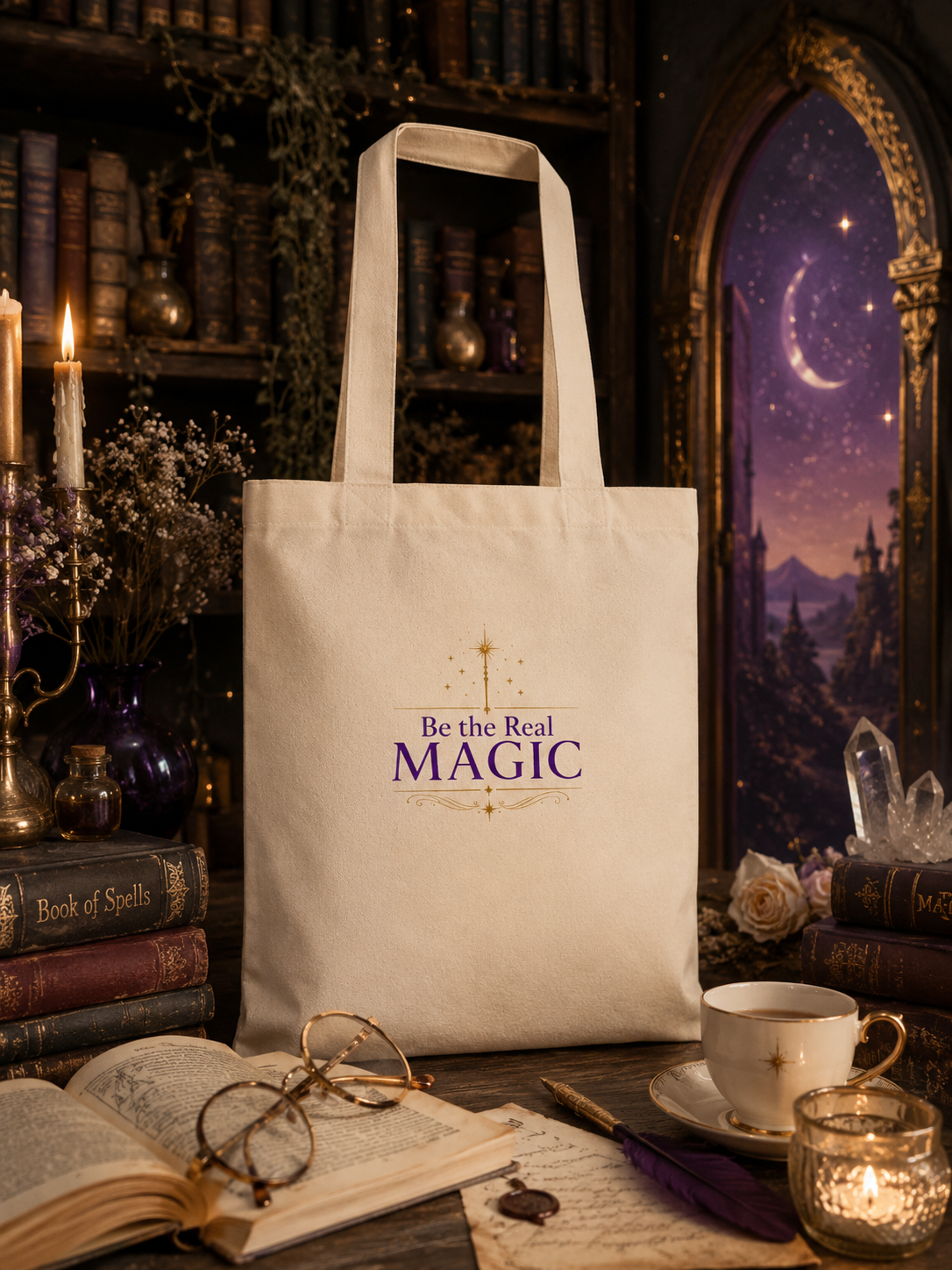 Bag in cotone BetheRealMagic